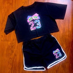 90s Graphic Two Piece Set